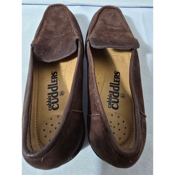 Cobbie Cuddlers Brown Loafers Slip On Shoes Womens Size 8.5 - Picture 7 of 7